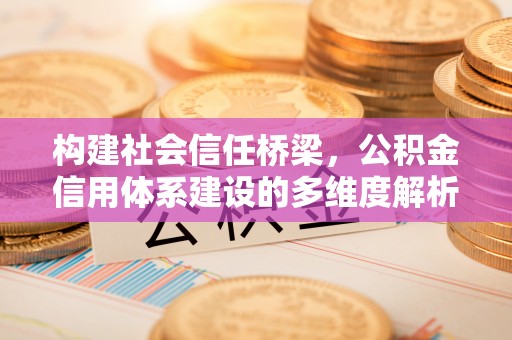 梨树县构建社会信任桥梁，公积金信用体系建设的多维度解析