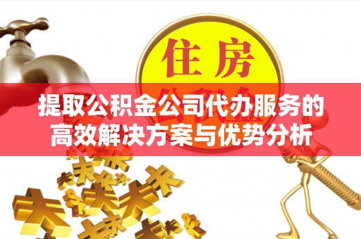 梨树县提取公积金公司代办服务的高效解决方案与优势分析