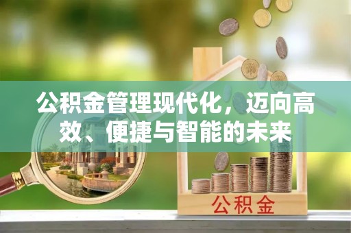 梨树县公积金管理现代化，迈向高效、便捷与智能的未来