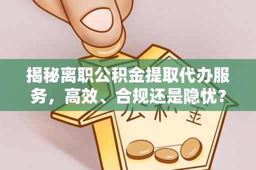 梨树县揭秘离职公积金提取代办服务，高效、合规还是隐忧？