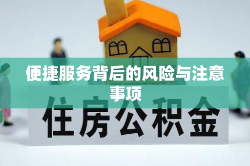 梨树县便捷服务背后的风险与注意事项